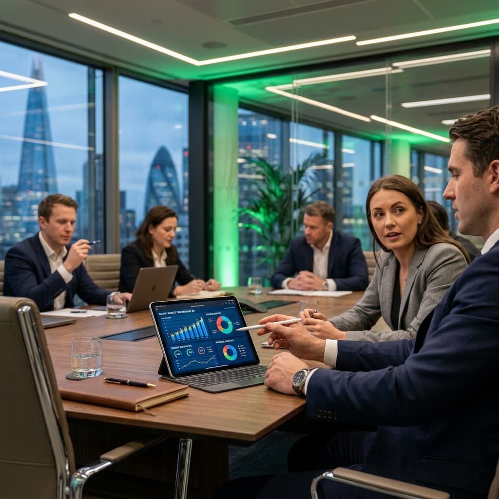 Business Finance visualization